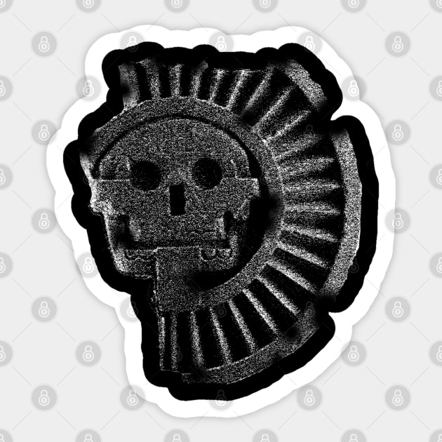 Death Tags Sticker by XenzicMerch